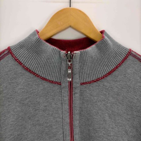 トミーバハマ Tommy Bahama コットンリバーシブルハーフジップニット メンズ