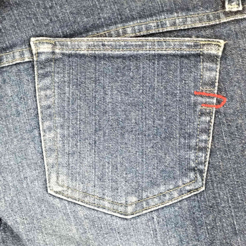 ディーゼルインダストリー Diesel Industry STRAX ローライズ ストレートデニムパンツ メンズ 29