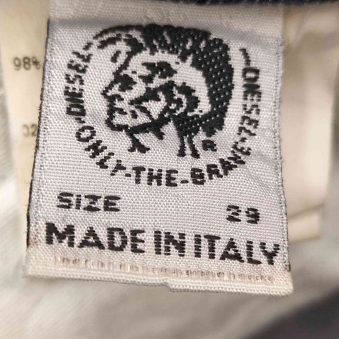 ディーゼルインダストリー Diesel Industry STRAX ローライズ ストレートデニムパンツ メンズ 29