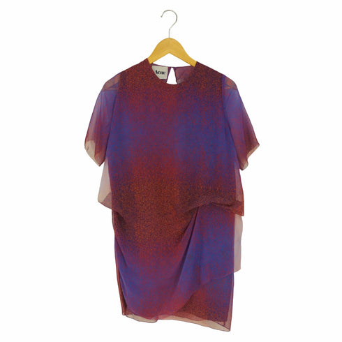 アクネ Acne MALLORY NOISE 変形ワンピース レディース 34