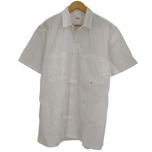 パパス papas コットン オープンカラーシャツ メンズ import:M