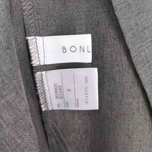 ボンルシール BONLECILL 半袖セットアップ テーラードジャケット センタープレスパンツセット レディース FREE