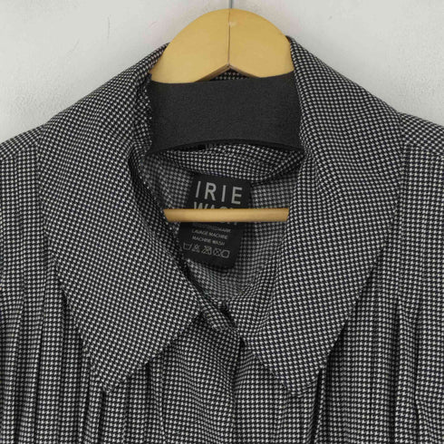 イリエウォッシュ IRIE WASH 千鳥格子ジャケットセットワンピース レディース