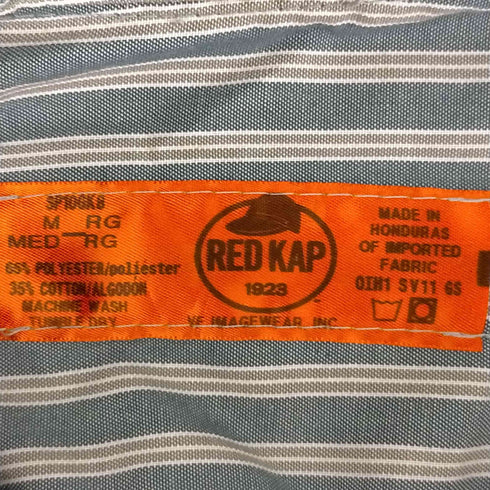 レッドキャップ RED KAP ストライプワークシャツ メンズ JPN:M