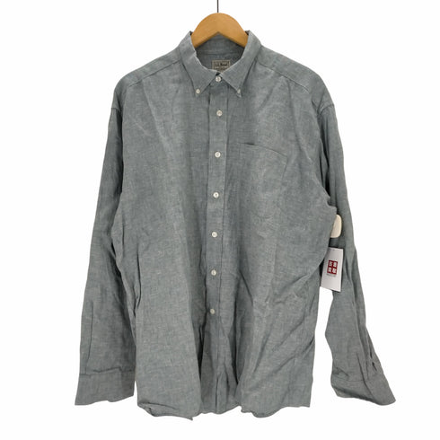 エルエルビーン L.L.Bean ボタンダウン リネンシャツ メンズ JPN:L