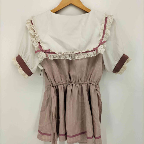 リズリサ LIZ LISA 22SS セーラーカラーセットアップ ワンピース レディース JPN:0