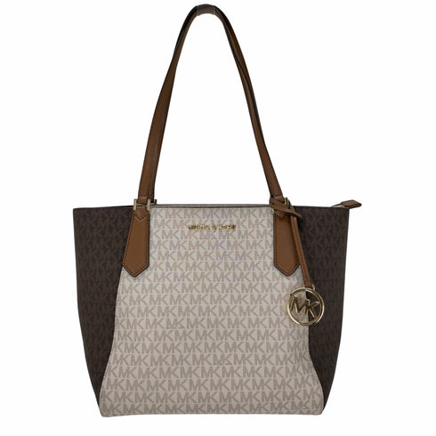 マイケルコース Michael Kors 総柄 MKロゴ トートバッグ レディース