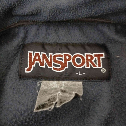 ジャンスポーツ JanSport フリースベスト 企業刺繍 メンズ JPN:L