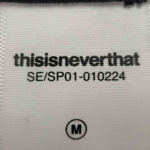 THISISNEVER THAT プリントクルーネックTシャツ メンズ import:M