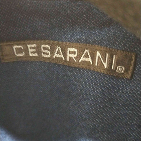 セサラーニ CESARANI デニムシャツ メタルボタン メンズ import:M