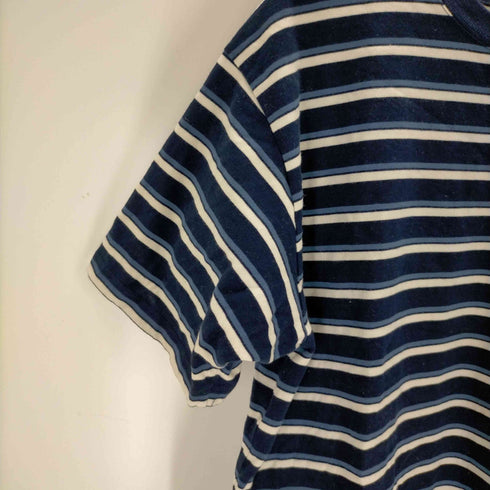 バンブーシュート BAMBOO SHOOTS MULTI STRIPE POCKET T-SHIRT メンズ JPN:XL