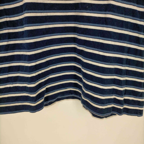 バンブーシュート BAMBOO SHOOTS MULTI STRIPE POCKET T-SHIRT メンズ JPN:XL