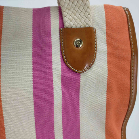 ケイトスペード Kate spade マルチカラー キャンバスハンドバッグ レディース