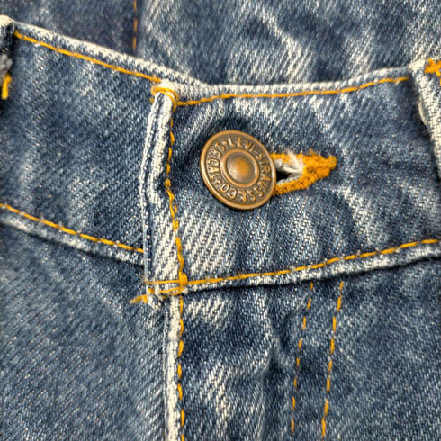 リーバイス Levis 90S 96年製 09月 517 オレンジタブ USA製 ボタン裏554刻印 ブーツカットデニムパンツ メンズ W30 L32