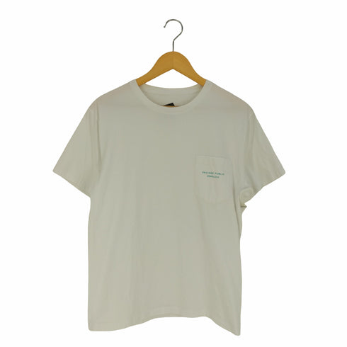 サルベージパブリック SALVAGE PUBLIC プリント ポケットTシャツ メンズ JPN:S