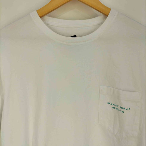 サルベージパブリック SALVAGE PUBLIC プリント ポケットTシャツ メンズ JPN:S