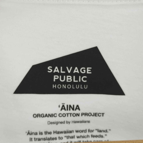 サルベージパブリック SALVAGE PUBLIC プリント ポケットTシャツ メンズ JPN:S