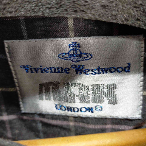 ヴィヴィアンウエストウッドマン Vivienne Westwood MAN マルチカラーチェックシャツ メンズ