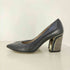 ランバンコレクション LANVIN COLLECTION ウッドソール ヒールパンプス レディース JPN:23