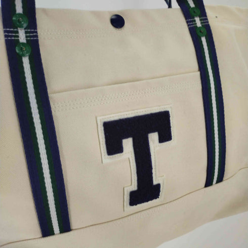 ティーエムティークラシック TMT Classic ナンバリングワッペンキャンバストートバッグ レディース