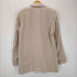 ザラ ZARA リネンレーヨン ボタンレステーラードジャケット レディース import:M