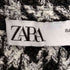 ザラ ZARA ツイードハウンドトゥーススカート サイドボタン 千鳥格子 レディース M