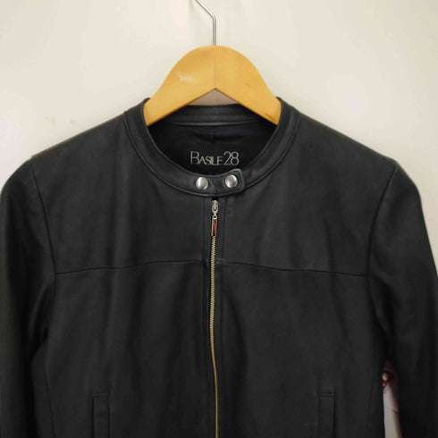 バジーレヴェントット BASILE 28 シングルレザージャケット レディース 7