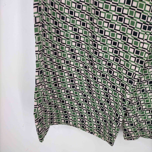 ザラ ZARA GEOMETRIC PRINT PANTS ジオメトリックプリント イージーパンツ レディース M