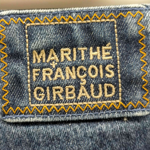 マリテフランソワジルボー MARITHE FRANCOIS GIRBAUD 90S 香港製 カーゴバギー デニムパンツ メンズ 36M