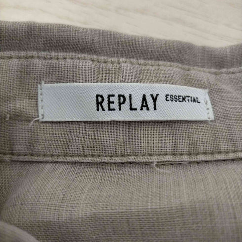 リプレイ REPLAY リネンシャツ メンズ JPN:XS