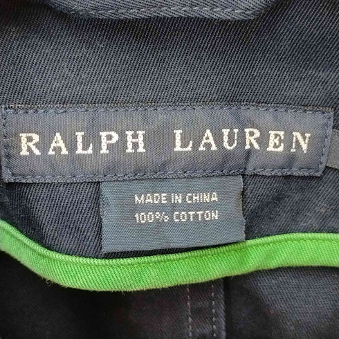 ラルフローレン RALPH LAUREN 90s ワンポイント刺繍コットンブレザー レディース 11