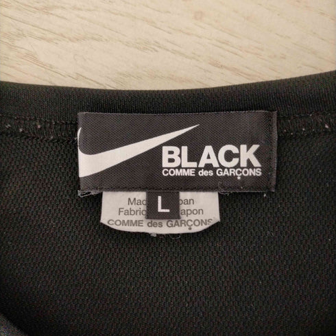 ブラックコムデギャルソン BLACK COMME des GARCONS AD2020 ポリエステルカットソー メンズ JPN:L