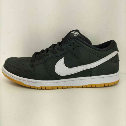 ナイキスケートボーディング NIKE SB Dunk Low Pro Black/White-Black-Gum Light Brown メンズ JPN:30