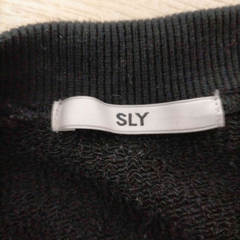 スライ SLY RAGLAN SLEEVE LOGO レディース FREE