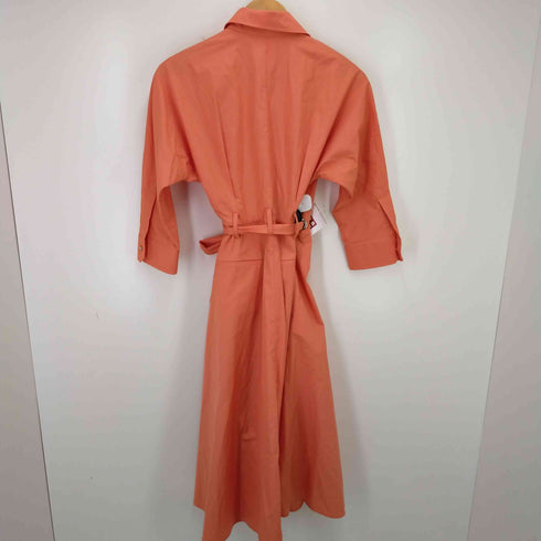 マックスマーラ MAX MARA FLAVIO ピュアコットンポプリンドレスワンピース レディース US2