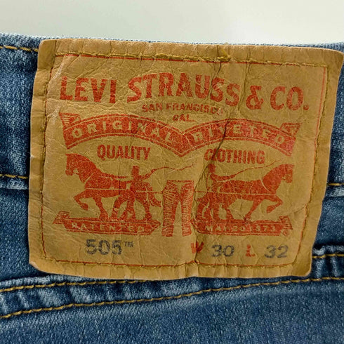 リーバイス Levis 505 ストレートフィット デニムパンツ メンズ US:30-31