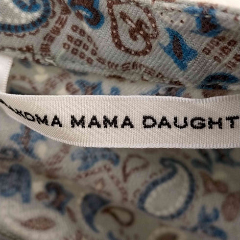 グランドママドーター GRANDMA MAMA DAUGHTER ペイズリー柄 スキッパーワンピース レディース JPN:1