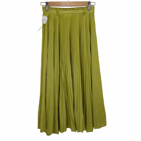 マックスマーラ MAX MARA pleated silk blend skirt DRUM レディース US0