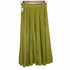 マックスマーラ MAX MARA pleated silk blend skirt DRUM レディース US0