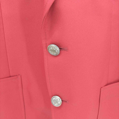 スタンリーブラッカー stanley blacker American Jacket エンブレムボタン ポリエステル 2B テーラードジャケット メンズ 1