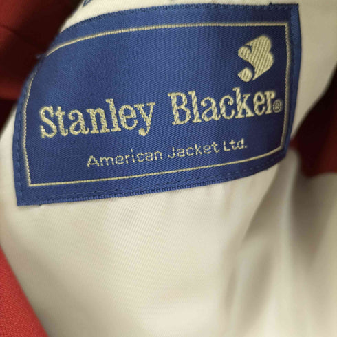 スタンリーブラッカー stanley blacker American Jacket エンブレムボタン ポリエステル 2B テーラードジャケット メンズ 1