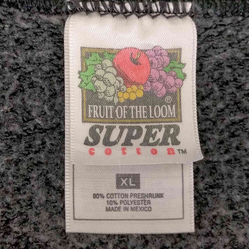 フルーツオブザルーム FRUIT OF THE LOOM 90-00s THE STAR SUPPLY CO.刺繍 クルーネックスウェット メンズ JPN:XL