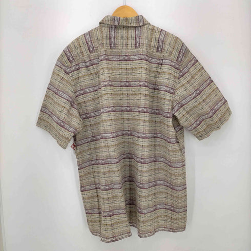ザテリトリーアヘッド THE TERRITORY AHEAD 総柄 シアサッカー S/S シャツ メンズ JPN:XXL