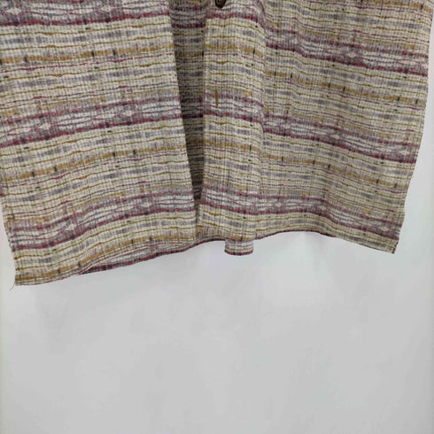 ザテリトリーアヘッド THE TERRITORY AHEAD 総柄 シアサッカー S/S シャツ メンズ JPN:XXL