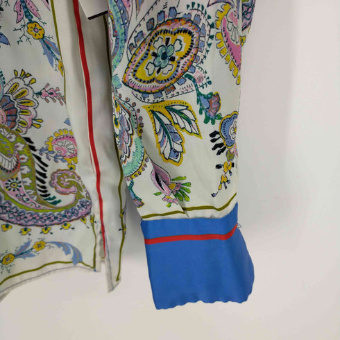 ザラ ZARA FLOWY PRINTED SHIRT レディース import:XS