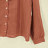 ザラ ZARA ポリレーヨン Vネックフリルブラウス レディース import:M
