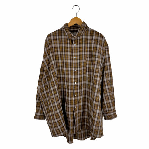 ジュンレッド JUNRed オーバーサイズチェックシャツ メンズ JPN:M