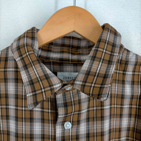 ジュンレッド JUNRed オーバーサイズチェックシャツ メンズ JPN:M