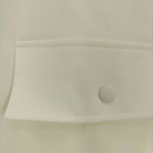 ザラ ZARA フロントフェイクフラップポケット ポリブラウス レディース import:L