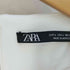 ザラ ZARA フロントフェイクフラップポケット ポリブラウス レディース import:L